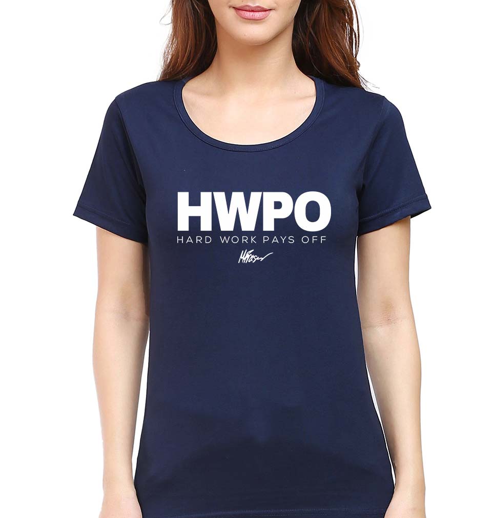 Mat Fraser(Hark Work Pays off) T-Shirt for Women-Navy Blue-Ektarfa.online