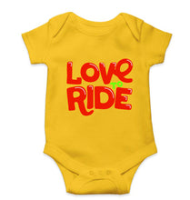 Load image into Gallery viewer, Love to Ride Kids Romper For Baby Boy/Girl-0-5 Months(18 Inches)-Yellow-Ektarfa.online
