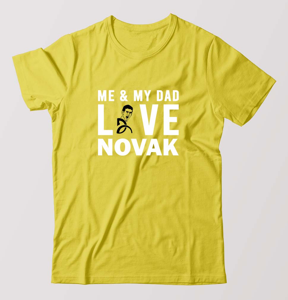 Love Novak Djokovic Tennis T-Shirt for Men