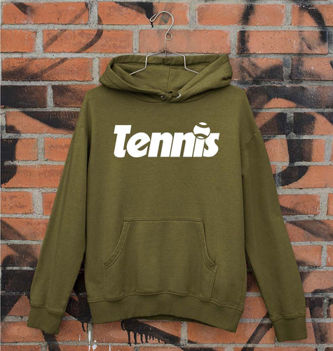 Tennis Unisex Hoodie for Men/Women-Olive Green-Ektarfa.online
