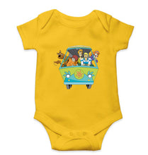 Load image into Gallery viewer, Scooby Doo Kids Romper For Baby Boy/Girl-0-5 Months(18 Inches)-Yellow-Ektarfa.online
