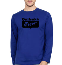 Load image into Gallery viewer, Onitsuka Tiger Full Sleeves T-Shirt for Men-Royal Blue-Ektarfa.online
