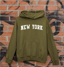 Load image into Gallery viewer, New York Unisex Hoodie for Men/Women-Olive Green-Ektarfa.online
