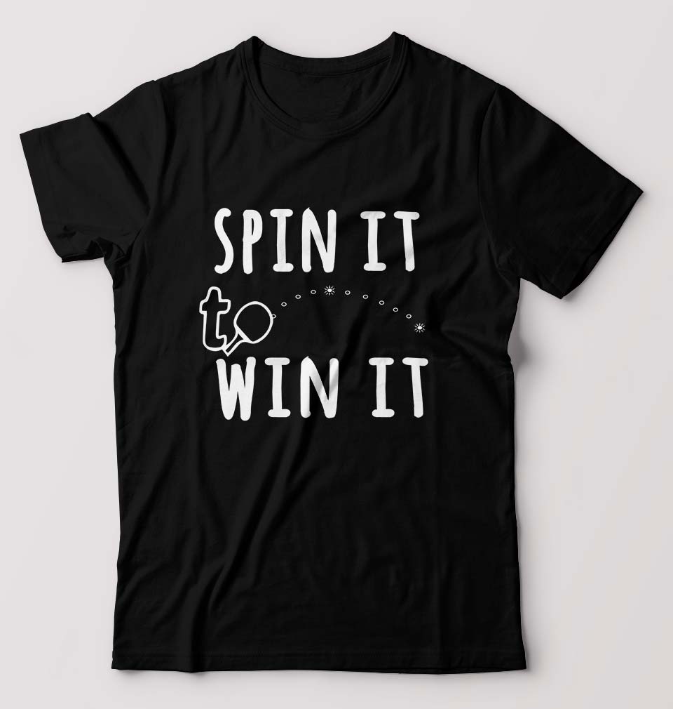 Table Tennie (TT) T-Shirt for Men-Black-Ektarfa.online