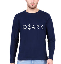 Load image into Gallery viewer, Ozark Full Sleeves T-Shirt for Men-Navy Blue-Ektarfa.online
