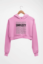 Load image into Gallery viewer, Simplicity Crop HOODIE FOR WOMEN
