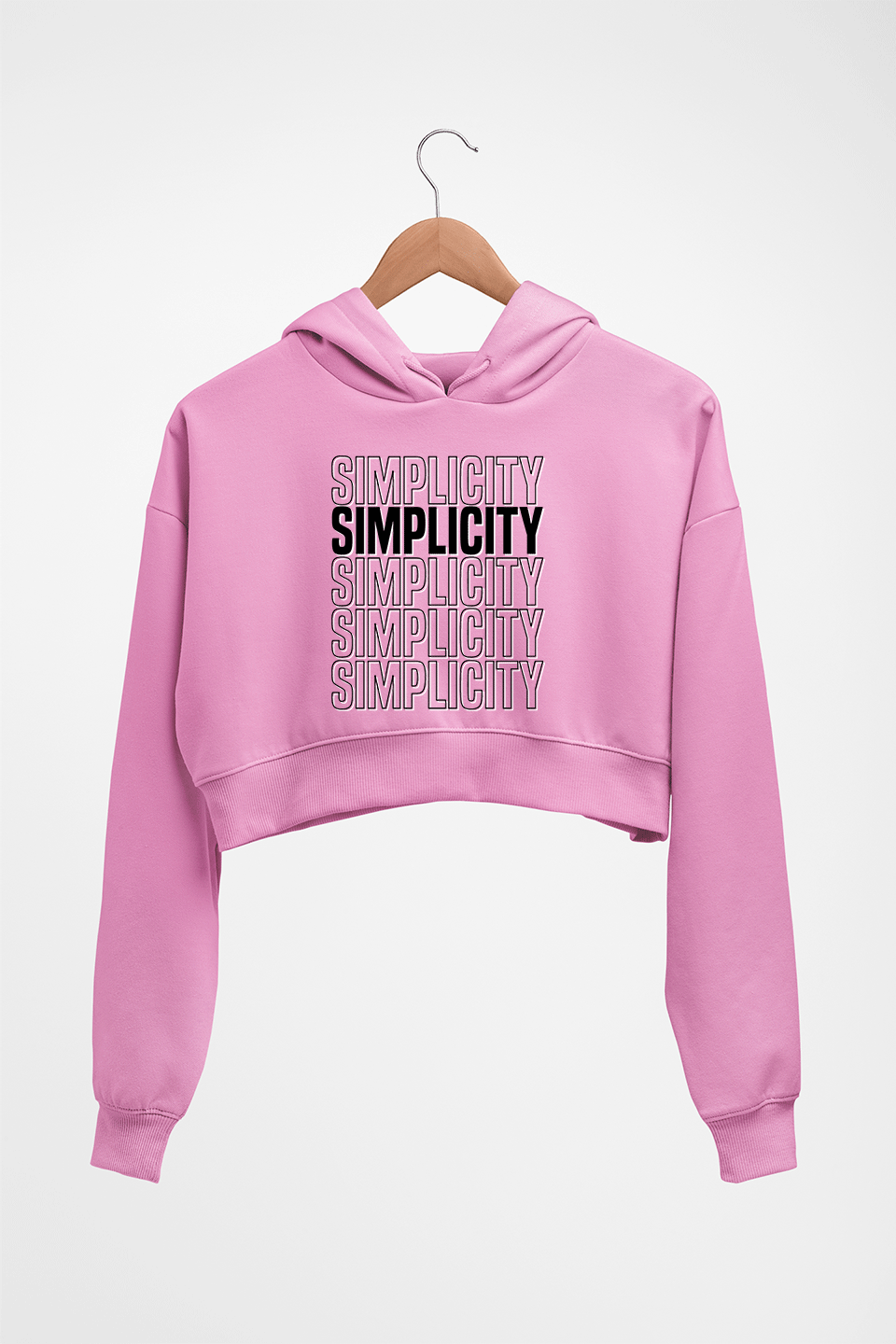 Simplicity Crop HOODIE FOR WOMEN