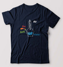 Load image into Gallery viewer, Element Bong T-Shirt for Men-S(38 Inches)-Navy Blue-Ektarfa.online
