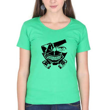 Load image into Gallery viewer, Tokyo Ghoul T-Shirt for Women-XS(32 Inches)-Flag Green-Ektarfa.online

