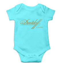 Load image into Gallery viewer, Davidoff Cigars Kids Romper For Baby Boy/Girl-0-5 Months(18 Inches)-Sky Blue-Ektarfa.online
