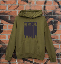 Load image into Gallery viewer, New York Unisex Hoodie for Men/Women-S(40 Inches)-Olive Green-Ektarfa.online
