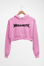 Load image into Gallery viewer, Megadeth Crop HOODIE FOR WOMEN-Light Baby Pink-Ektarfa.online
