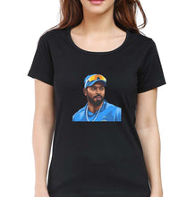 Load image into Gallery viewer, Hardik Pandya T-Shirt for Women-Black-Ektarfa.online
