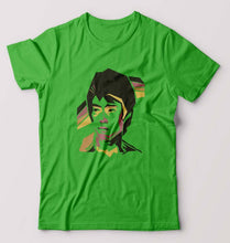 Load image into Gallery viewer, Bruce Lee T-Shirt for Men-flag green-Ektarfa.online
