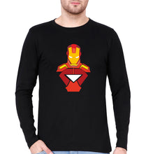 Load image into Gallery viewer, Iron Man Full Sleeves T-Shirt for Men-Black-Ektarfa.online
