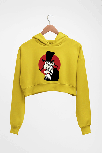 Villainc Crop HOODIE FOR WOMEN-Mustard Yellow-Ektarfa.online