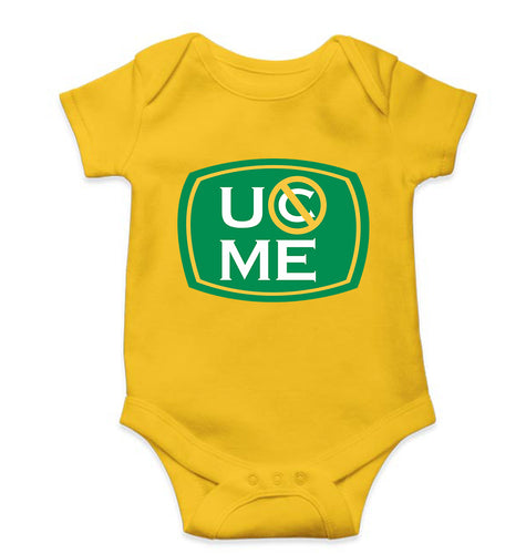 John Cena Kids Romper For Baby Boy/Girl-0-5 Months(18 Inches)-Yellow-Ektarfa.online