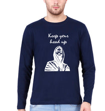 Load image into Gallery viewer, Tupac Shakur Full Sleeves T-Shirt for Men-Navy Blue-Ektarfa.online
