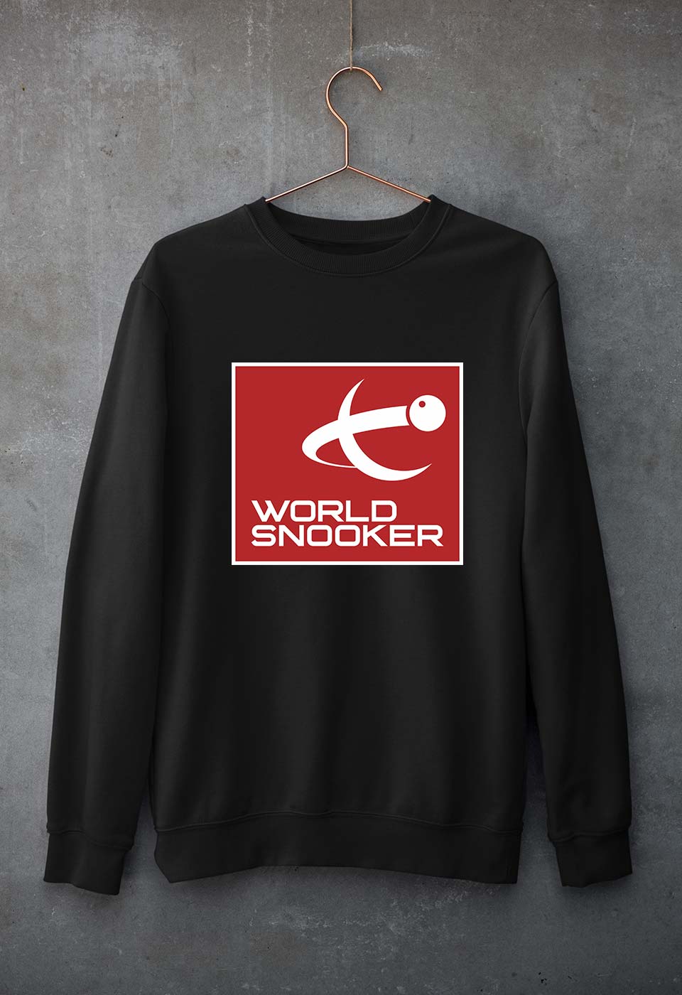 World Snooker (WST) Unisex Sweatshirt for Men/Women-Black-Ektarfa.online