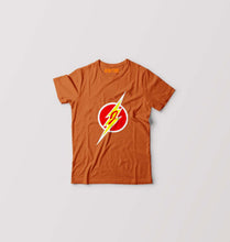 Load image into Gallery viewer, Junior Flash T-Shirt for Boy/Girl-Orange-Ektarfa.online
