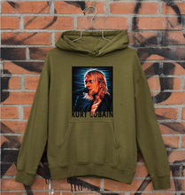 Load image into Gallery viewer, Kurt Cobain Unisex Hoodie for Men/Women-S(40 Inches)-Olive Green-Ektarfa.online
