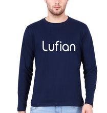 Load image into Gallery viewer, Lufian Full Sleeves T-Shirt for Men-Navy Blue-Ektarfa.online
