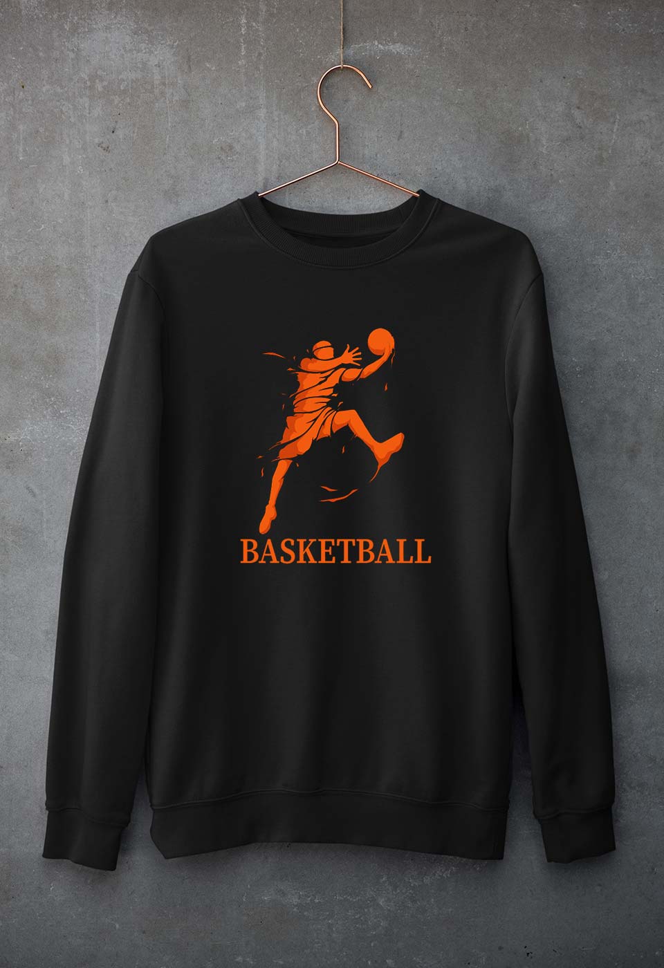 NBA Basketball Unisex Sweatshirt for Men/Women-Black-Ektarfa.online
