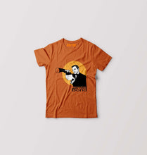 Load image into Gallery viewer, James Bond 007 Kids T-Shirt for Boy/Girl-Orange-Ektarfa.online
