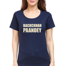 Load image into Gallery viewer, Bachchan Pandey T-Shirt for Women-Navy Blue-Ektarfa.online
