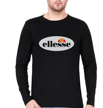 Load image into Gallery viewer, Ellesse Full Sleeves T-Shirt for Men-Black-Ektarfa.online

