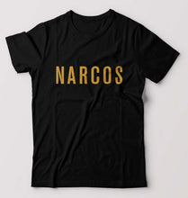 Load image into Gallery viewer, Narcos T-Shirt for Men-S(38 Inches)-Black-Ektarfa.online
