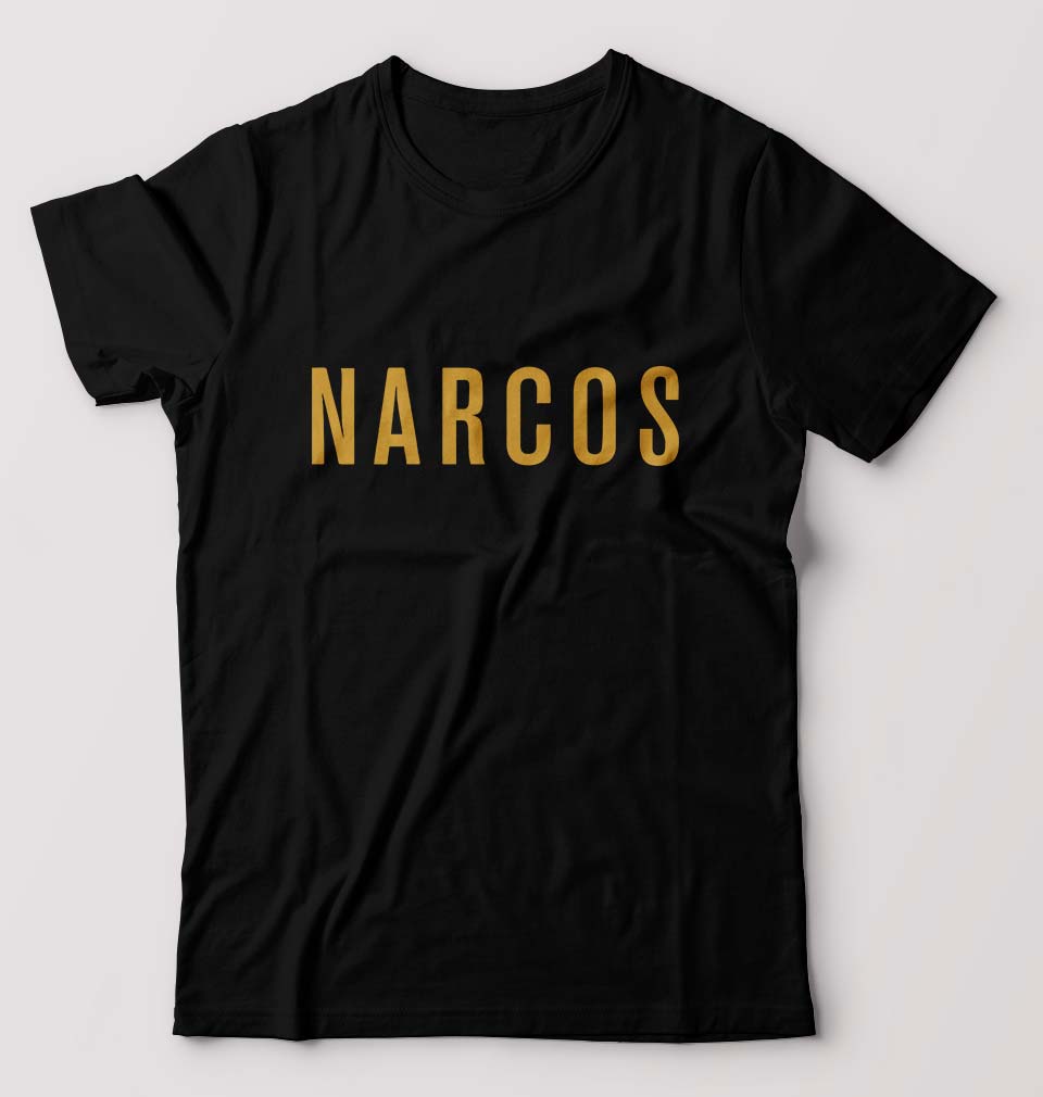 Narcos T-Shirt for Men-S(38 Inches)-Black-Ektarfa.online
