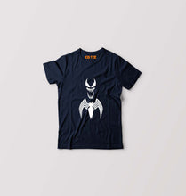 Load image into Gallery viewer, Venom Spiderman Superhero Kids T-Shirt for Boy/Girl-Navy Blue-Ektarfa.online
