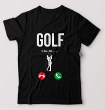 Load image into Gallery viewer, Golf T-Shirt for Men-Black-Ektarfa.online
