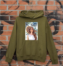 Load image into Gallery viewer, Lana Del Rey Unisex Hoodie for Men/Women-S(40 Inches)-Olive Green-Ektarfa.online

