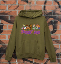 Load image into Gallery viewer, Scooby Doo Unisex Hoodie for Men/Women-S(40 Inches)-Olive Green-Ektarfa.online
