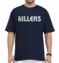Load image into Gallery viewer, The Killers Oversized T-Shirt for Men-Navy Blue-Ektarfa.online
