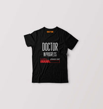 Load image into Gallery viewer, Doctor in progress Kids T-Shirt for Boy/Girl-Black-Ektarfa.online
