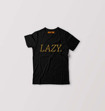 Load image into Gallery viewer, Lazy Kids T-Shirt for Boy/Girl-Black-Ektarfa.online
