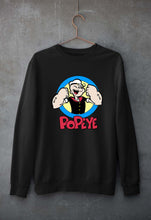 Load image into Gallery viewer, Popeye Unisex Sweatshirt for Men/Women-Black-Ektarfa.online
