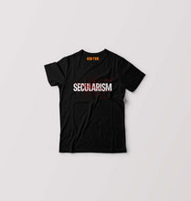 Load image into Gallery viewer, Secularism Kids T-Shirt for Boy/Girl-Black-Ektarfa.online
