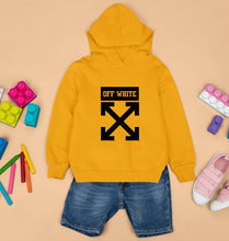 Load image into Gallery viewer, Off White Kids Hoodie for Boy/Girl-Mustard Yellow-Ektarfa.online
