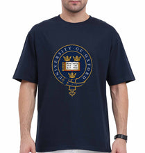 Load image into Gallery viewer, University of Oxford Oversized T-Shirt for Men-Navy Blue-Ektarfa.online
