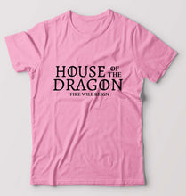 Load image into Gallery viewer, House of the Dragon (GOT) T-Shirt for Men-Light Baby Pink-Ektarfa.online
