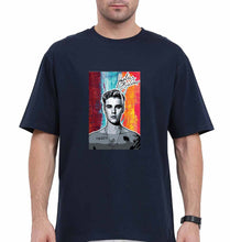 Load image into Gallery viewer, Justin Bieber Oversized T-Shirt for Men-Navy Blue-Ektarfa.online
