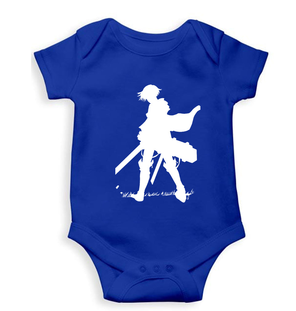 Attack on Titan Kids Romper For Baby Boy/Girl-Royal Blue-Ektarfa.online