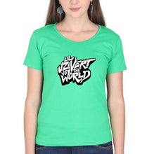 Load image into Gallery viewer, Lil Uzi Vert (LUV) T-Shirt for Women-Flag Green-Ektarfa.online
