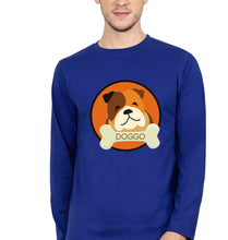 Load image into Gallery viewer, Dog Full Sleeves T-Shirt for Men-Royal Blue-Ektarfa.online
