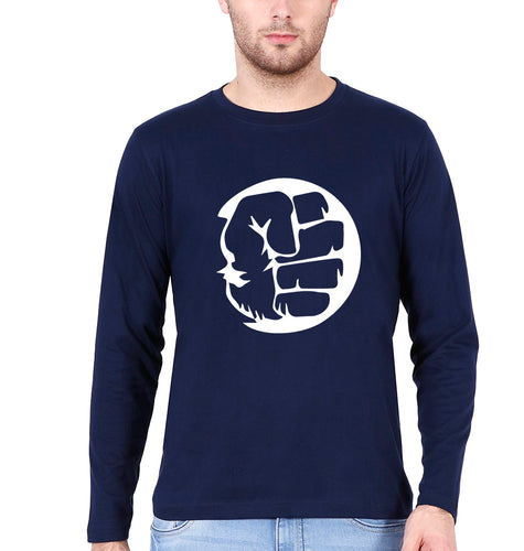 Hulk Superhero Full Sleeves T-Shirt for Men-Navy Blue-Ektarfa.online