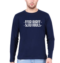 Load image into Gallery viewer, FFOR OIIRFF (Send Nudes) Full Sleeves T-Shirt for Men-Navy Blue-Ektarfa.online
